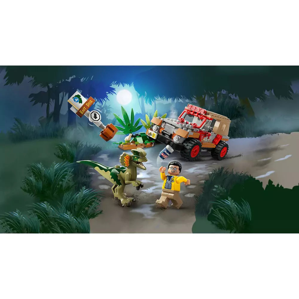 LEGO Jurassic World Ambuscadă asupra unui Dilophosaurus76958