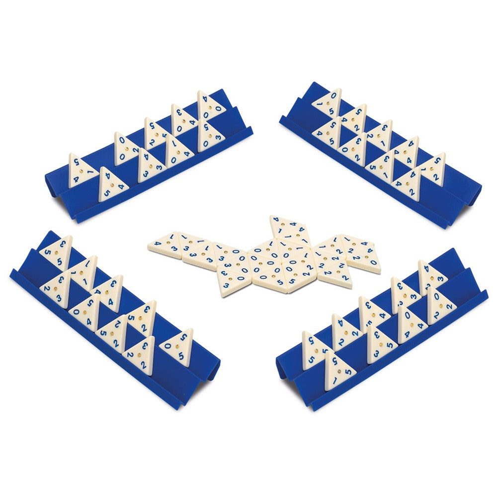 Domino triunghiular in cutie metalica, Cayro
