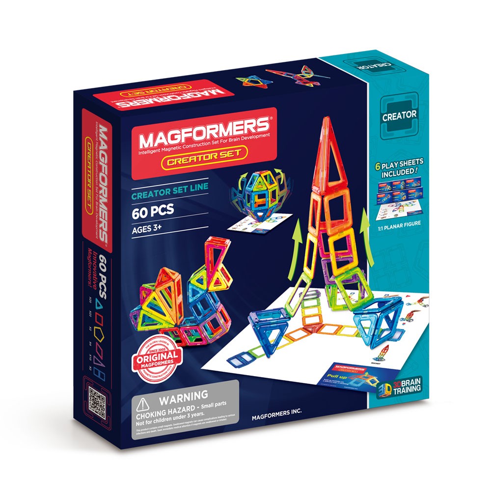 Magformers Creator Set - Set de 60 piese