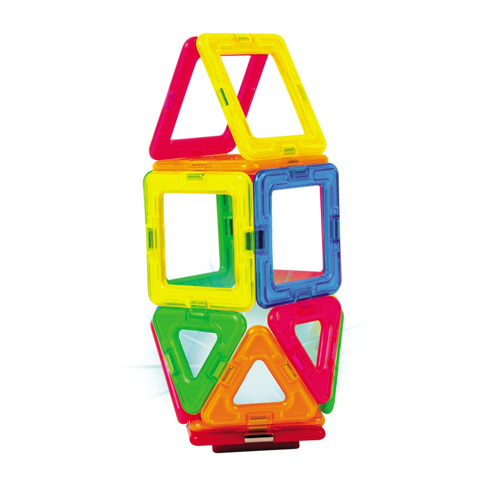 Magformers Neon LED Set - Set cu lumini neon, 31 piese