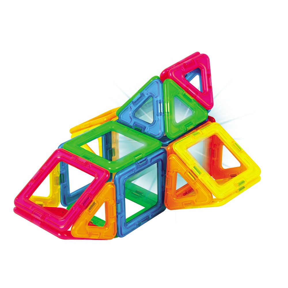 Magformers Neon LED Set - Set cu lumini neon, 31 piese