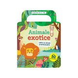 Animale exotice carte cu activități în limba română
