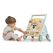 Tender Leaf Toys - Premergător din lemn cu activități TL8461