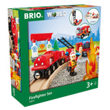 BRIO: Set trenulet pompieri 