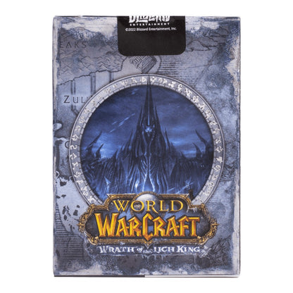 Bicycle World of Warcraft Wrath of the Lich King pachetul de carti poza din spate
