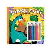 Dinozauri - carte de colorat