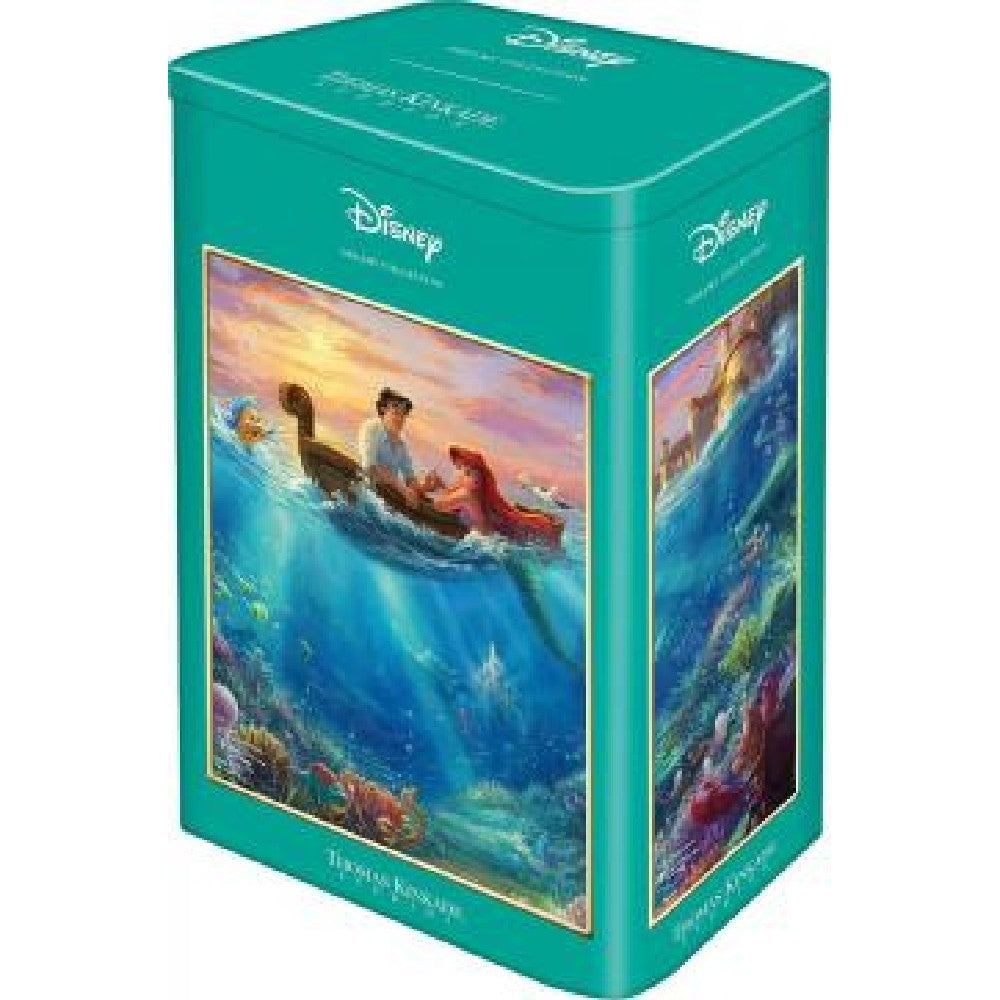 Puzzle Schmidt: Thomas Kinkade Studios: Disney - Ariel, cutie metalică, 500 piese