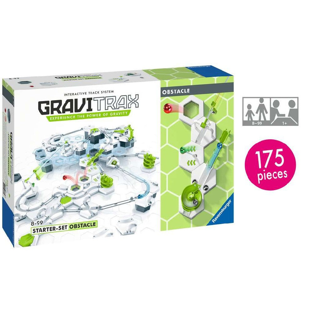 Gravitrax Starter Set Obstacle - Set de construcție pistă cu bile (Cursă cu obstacole)