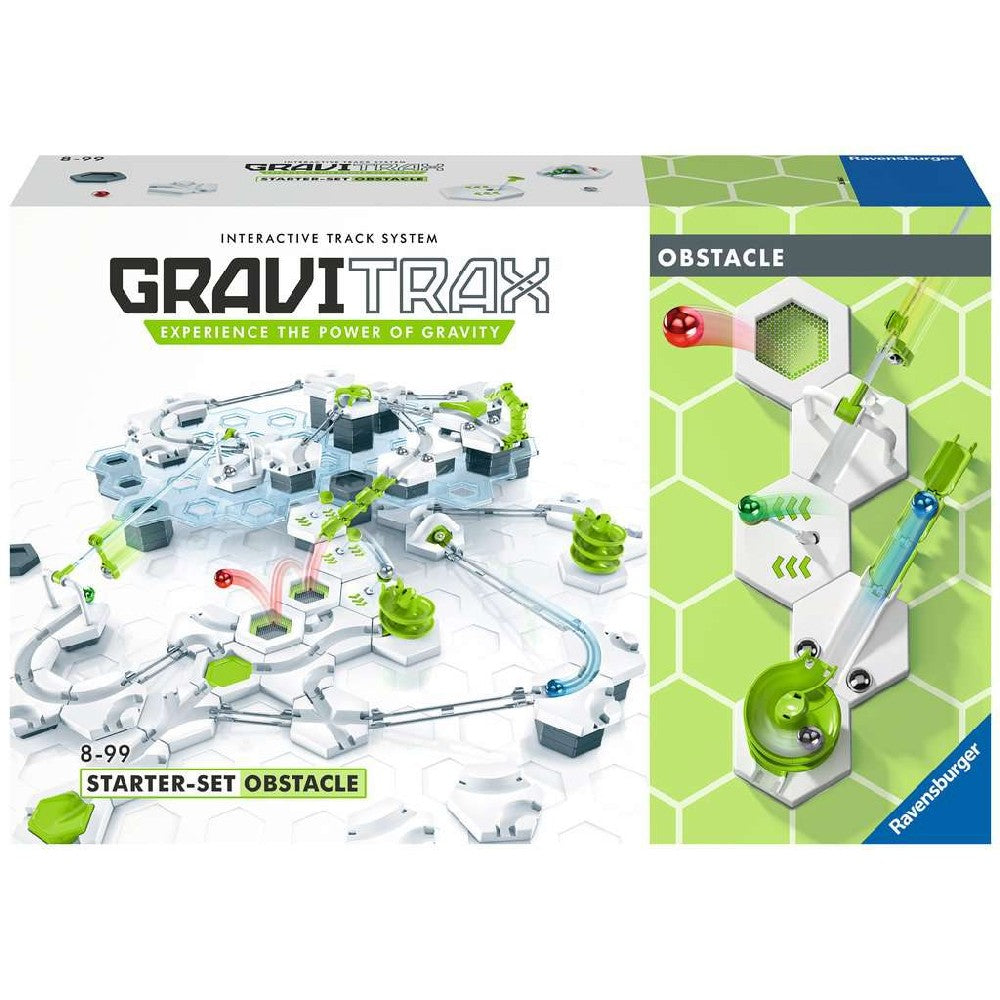 Gravitrax Starter Set Obstacle - Set de construcție pistă cu bile (Cursă cu obstacole)