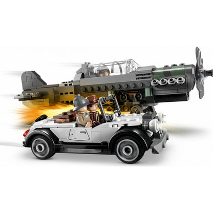 LEGO Indiana Jones Urmărire cu avionul de vânătoare 77012