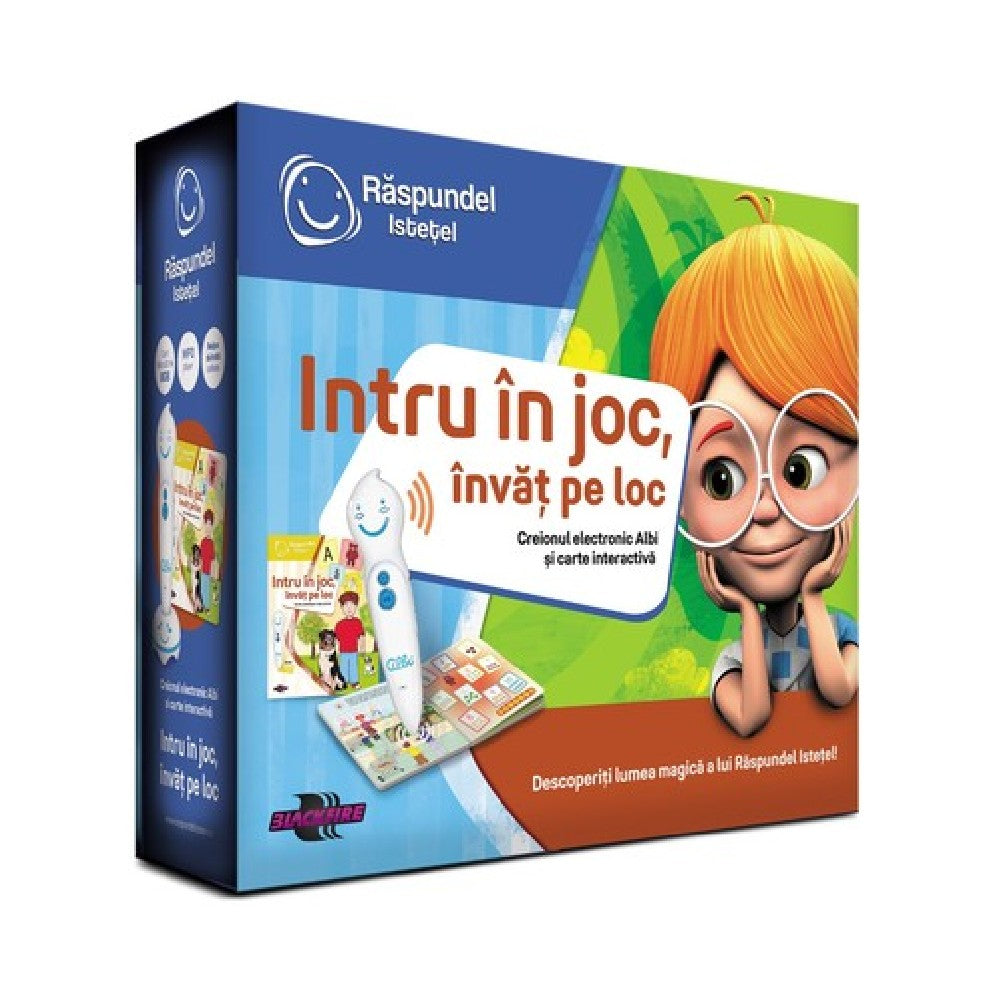 Răspundel Istețel - Set Intru în joc, învăț pe loc (creion+carte)