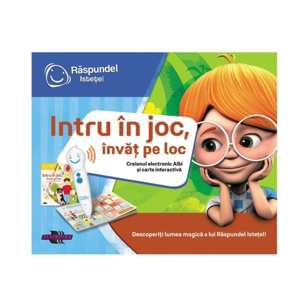 Răspundel Istețel - Set Intru în joc, învăț pe loc (creion+carte)