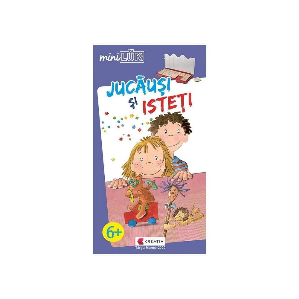 Joc educativ LUK, Jucausi si Isteti, exercitii distractive si creative, 6+ - Jocozaur.ro - Omul potrivit la jocul potrivit