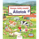 Keress, találj, mesélj! Állatok carte în limba maghiară