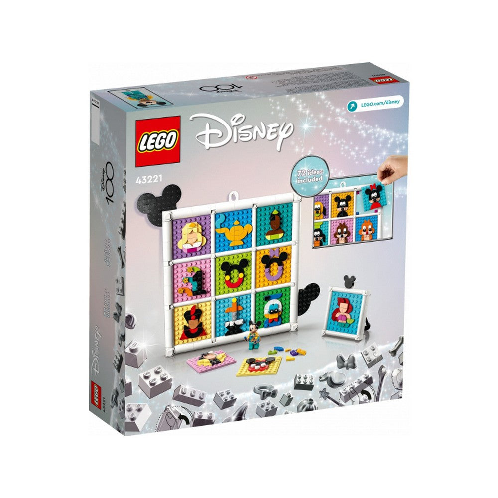 LEGO Disney -  100 de ani de animatii Disney 43221, 1022 piese