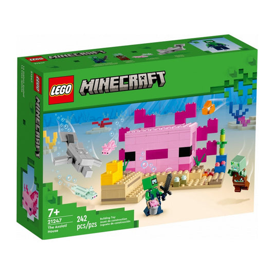 LEGO  Minecraft Casa Axolotl 21247