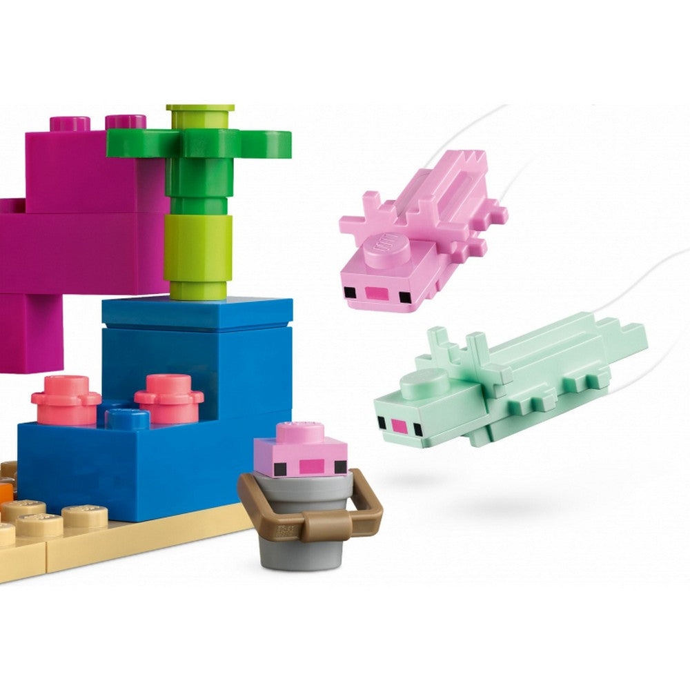 LEGO Minecraft -  Casa Axolotl 21247, 242 piese