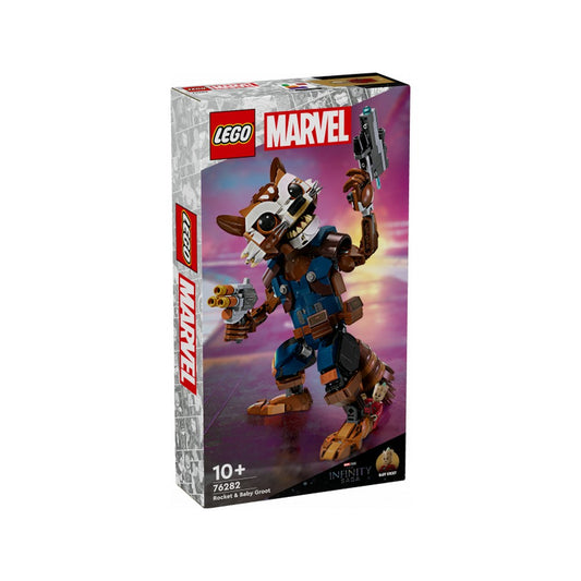 LEGO Marvel Super Heroes Rocket și Bebelușul Groot 76282