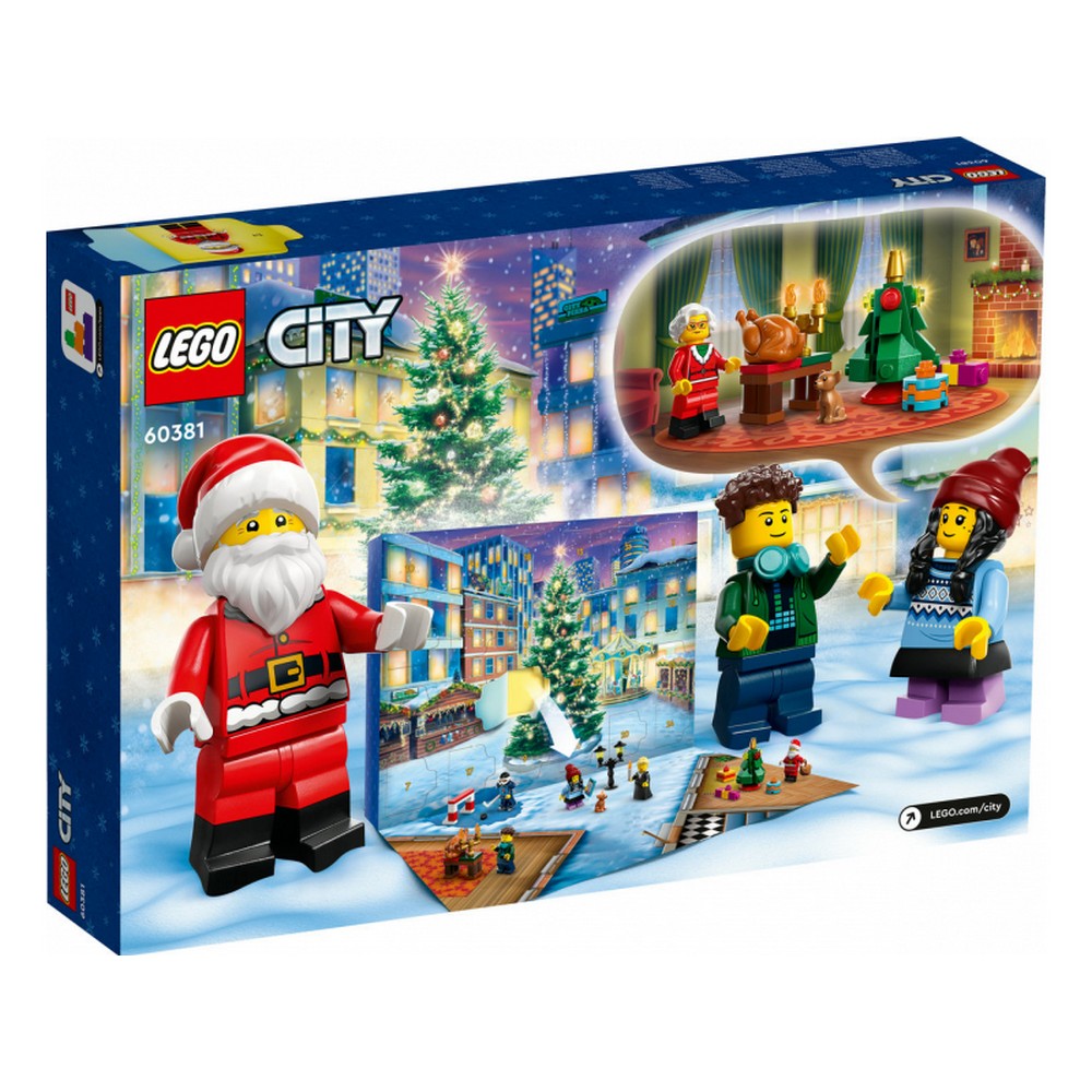 LEGO City -  Calendar de Craciun LEGO City 60381, 258 piese