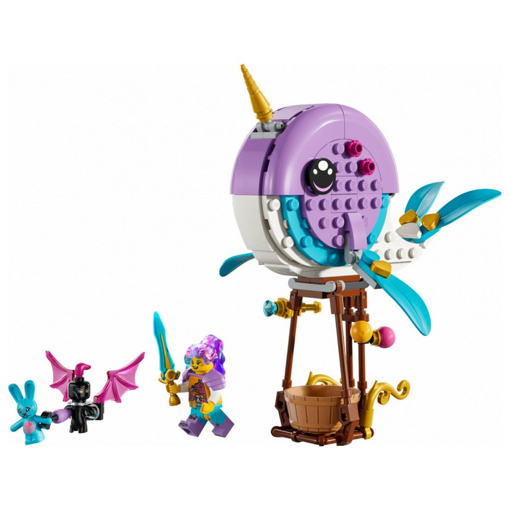 LEGO DREAMZzz -  Balonul cu aer cald in forma de narval 71472, 156 piese