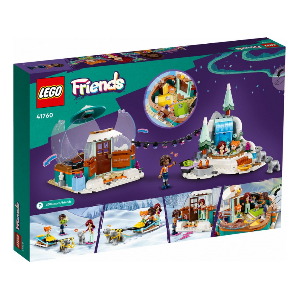 LEGO Friends -  Aventura de vacanta in iglu 41760, 491 piese