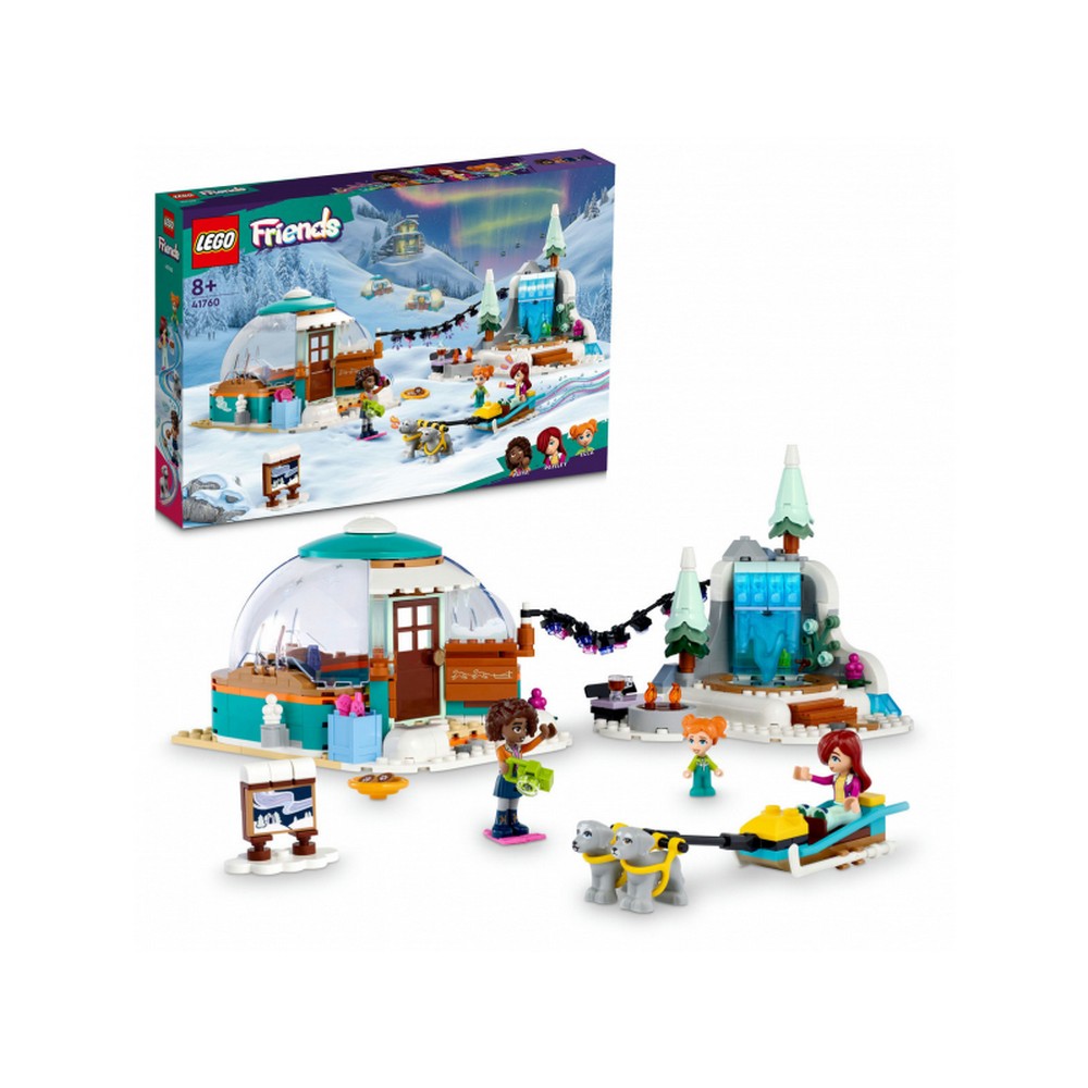 LEGO Friends -  Aventura de vacanta in iglu 41760, 491 piese