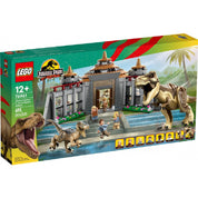 LEGO Jurassic World -  Centru pentru turisti: T.rex si Raptor 76961, 693 piese