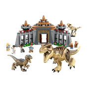 LEGO Jurassic World -  Centru pentru turisti: T.rex si Raptor 76961, 693 piese