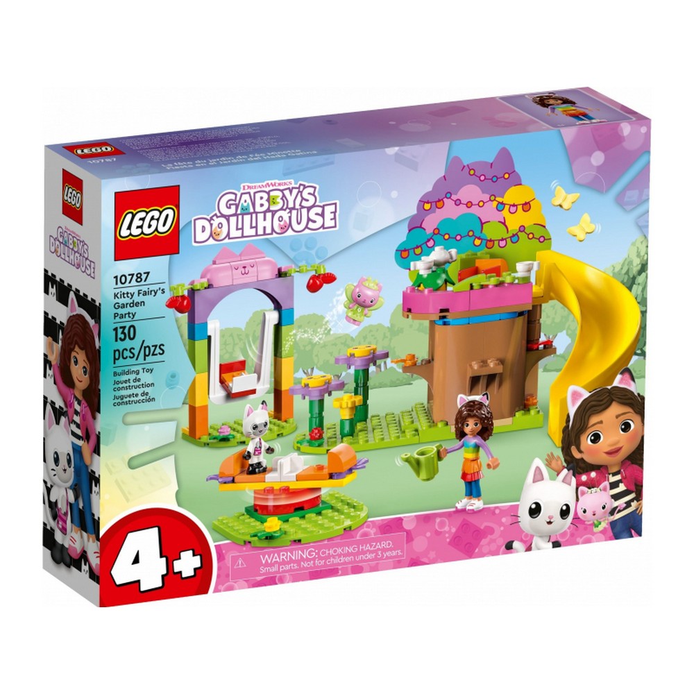 LEGO Gabby s Dollhouse -  Petrecerea in gradina 10787, 130 piese