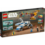 LEGO Star Wars -  E-Wing al Noii Republici vs Starfighter-ul lui Shin Hati 75364, 1056 piese