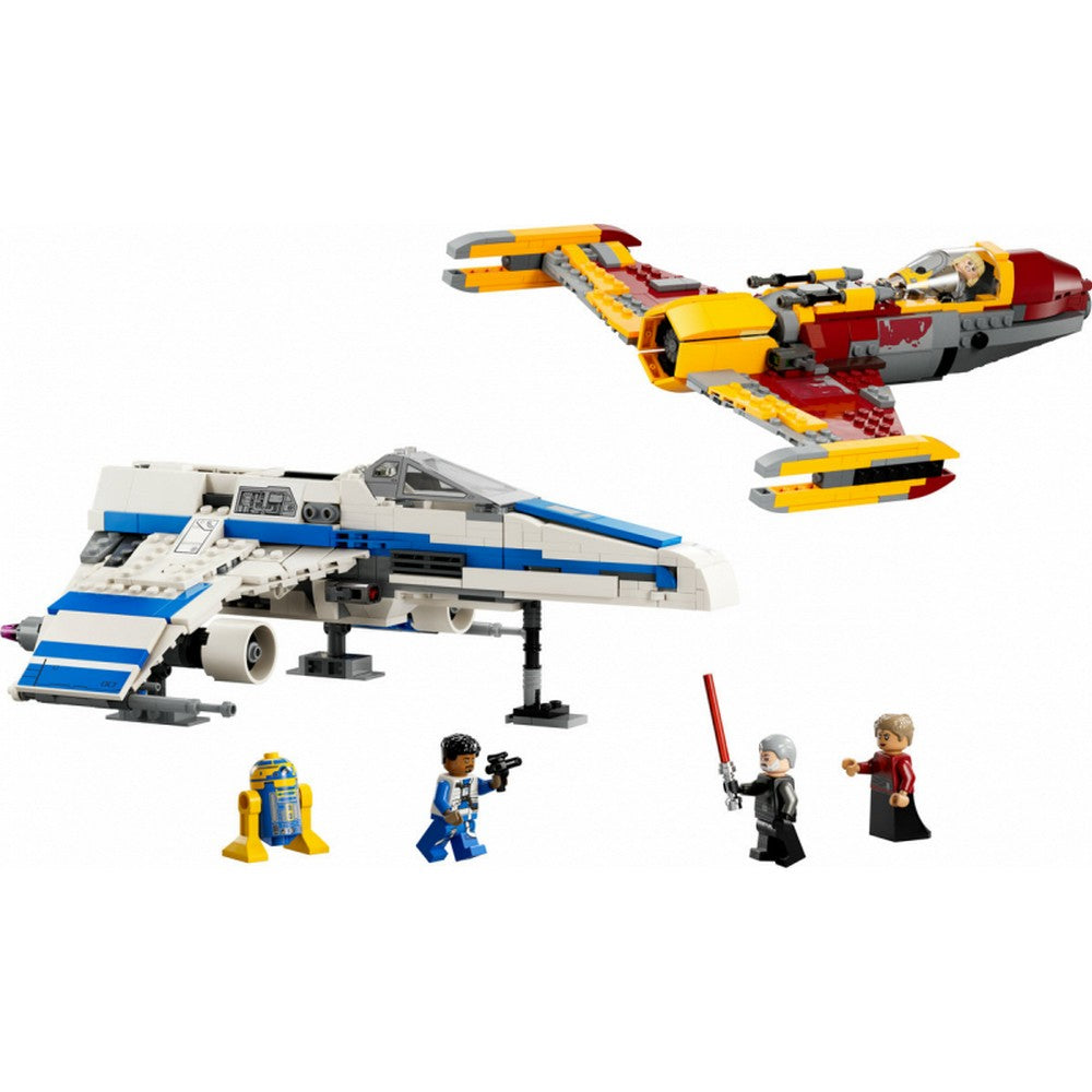 LEGO Star Wars -  E-Wing al Noii Republici vs Starfighter-ul lui Shin Hati 75364, 1056 piese