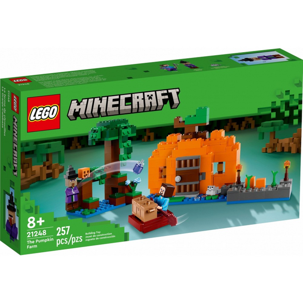 LEGO Minecraft -  Ferma de dovleci 21248, 257 piese