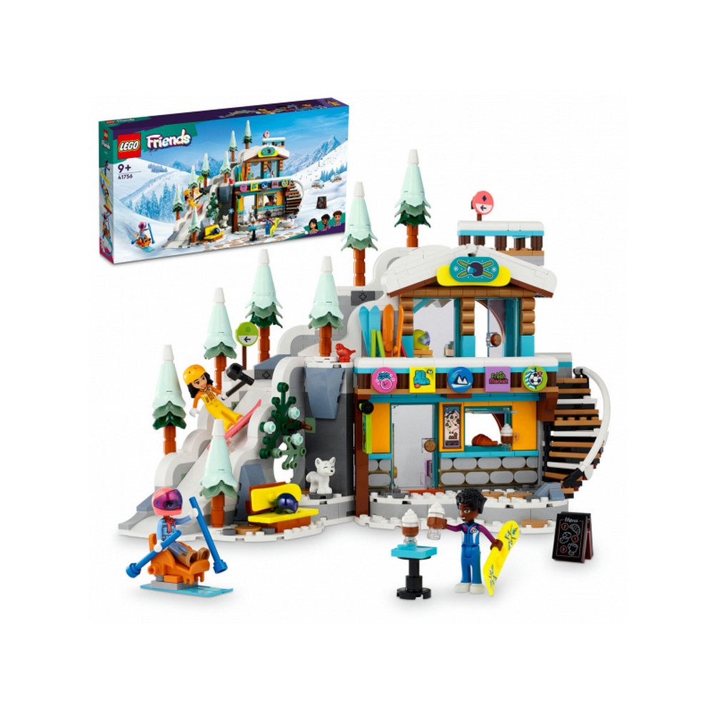 LEGO Friends -  Partie de schi si cafenea 41756, 980 piese