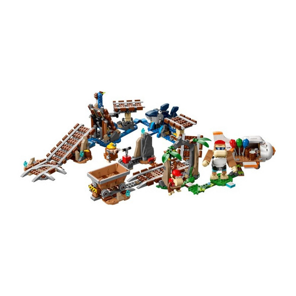 LEGO Super Mario -  Set de extindere - Plimbarea cu vagonetul 71425, 1157 piese