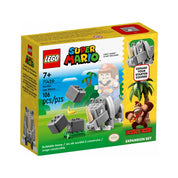 LEGO Super Mario -  Set de extindere - Rinocerul Rambi 71420, 106 piese