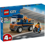 LEGO City: Transportor de motociclete 60491, 88 piese