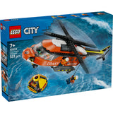 LEGO City: Elicopter al Pazei de Coastă  60503, 551 piese