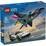 LEGO City: Avion cu reacție vs mașină 60489, 259 piese