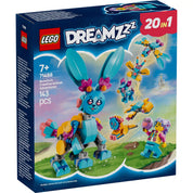 LEGO DREAMZzz Bunchu kreatív állatos kalandjai 71488 csomagolás előnézete, 143 darabos építőkészlettel.