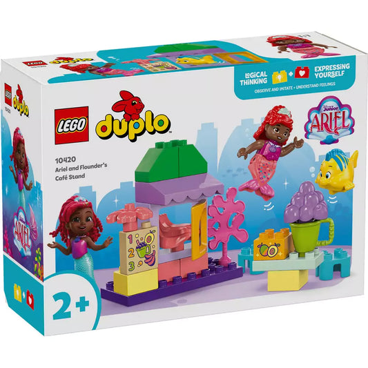 LEGO DUPLO Chioșcul cu cafea al lui Ariel și Flounder 10420