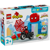 LEGO DUPLO: Aventura pe motocicleta a lui Spin 10424, 24 piese