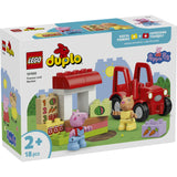 LEGO DUPLO: Tractor și piață 10468, 18 piese