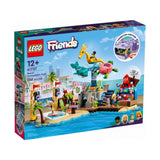 LEGO Friends: Parc de distractii pe plaja 41737, 1348 piese