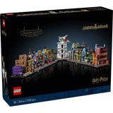LEGO Harry Potter: Magazine vrajitoresti pe Diagon Alley 76444, 2750 piese