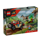 LEGO Jurassic World: Evadare off-road din calea unui Velociraptor 76972, 285 piese