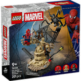 LEGO Marvel: Bătălie memorabilă Omul Păianjen vs Sandman 76334, 201 piese