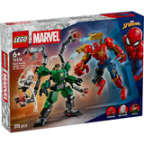 LEGO Marvel: Bătălia roboților Omul Păianjen vs Doc Ock 76338, 315 piese