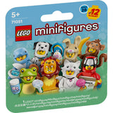 LEGO Minifigurine: Animale minifigurine 71051, 7 piese