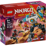 LEGO NINJAGO: Costumul robot de lupta al lui Zane 71827, 92 piese