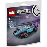 LEGO Speed Champions: Minimașină F1 ACADEMY 30734, 58 piese